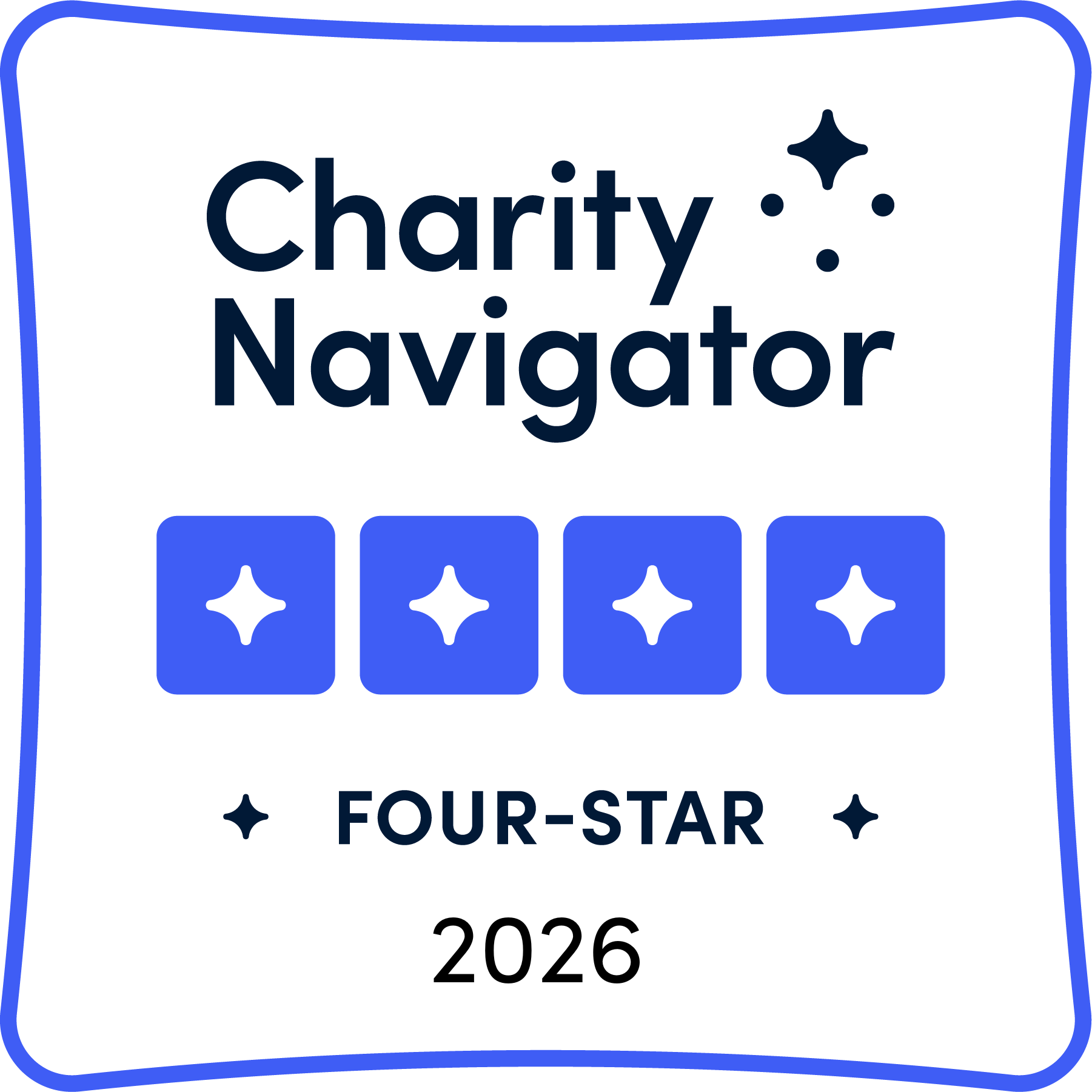 Vet Tix is rated 4 stars on Charity Navigator