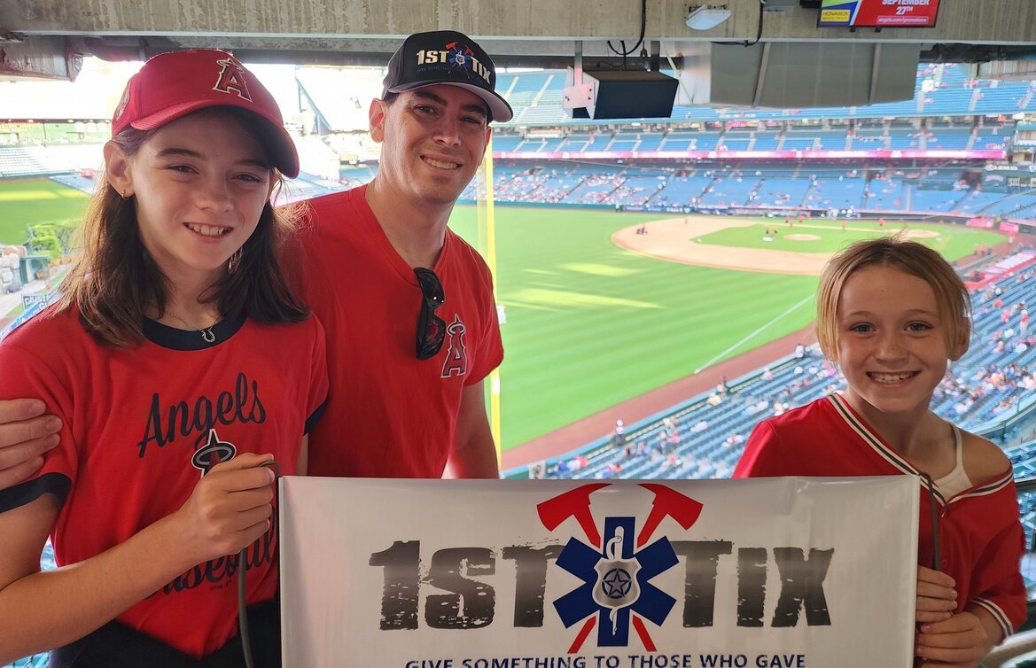 Event tickets for 1st responders and their families.
