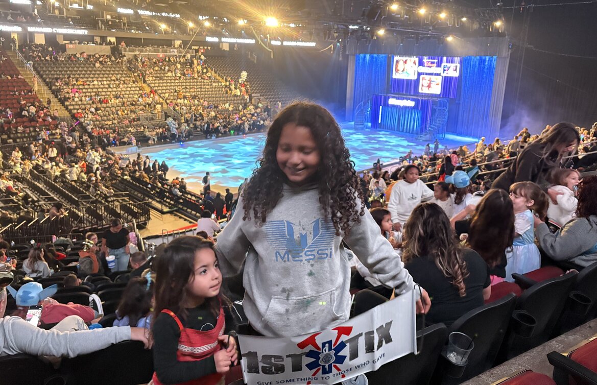 Event tickets for 1st responders and their families.