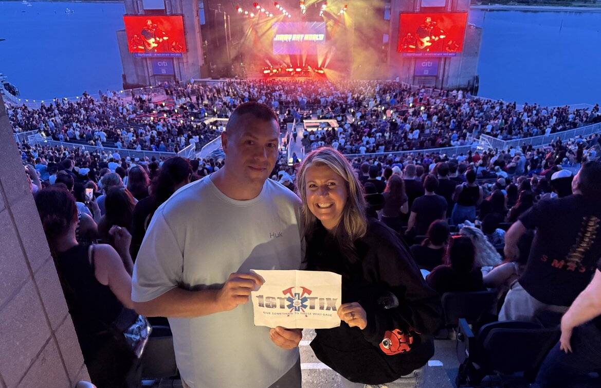 Event tickets for 1st responders and their families.