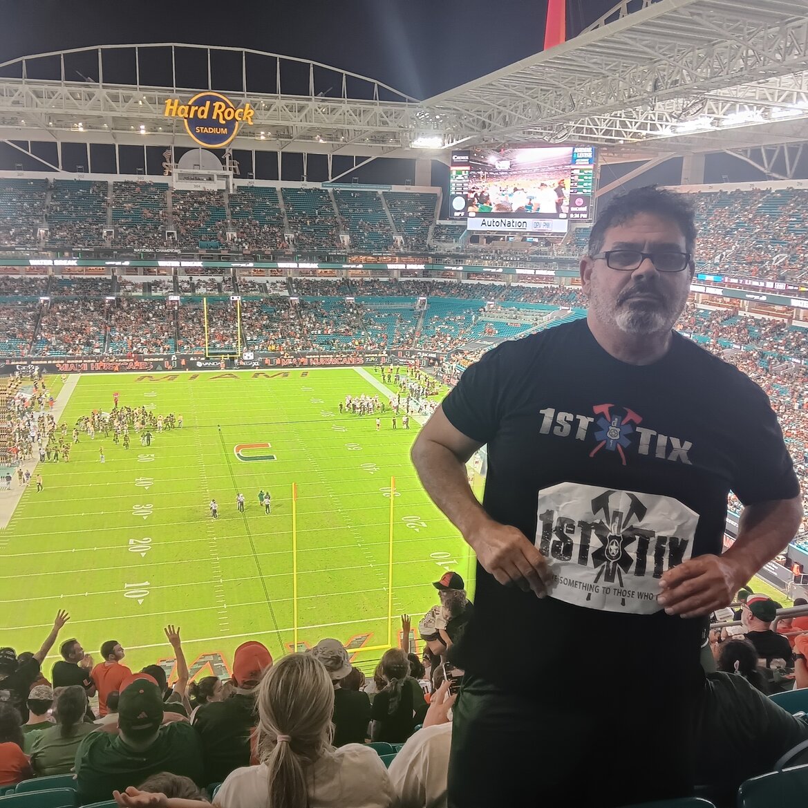 Event tickets for 1st responders and their families.