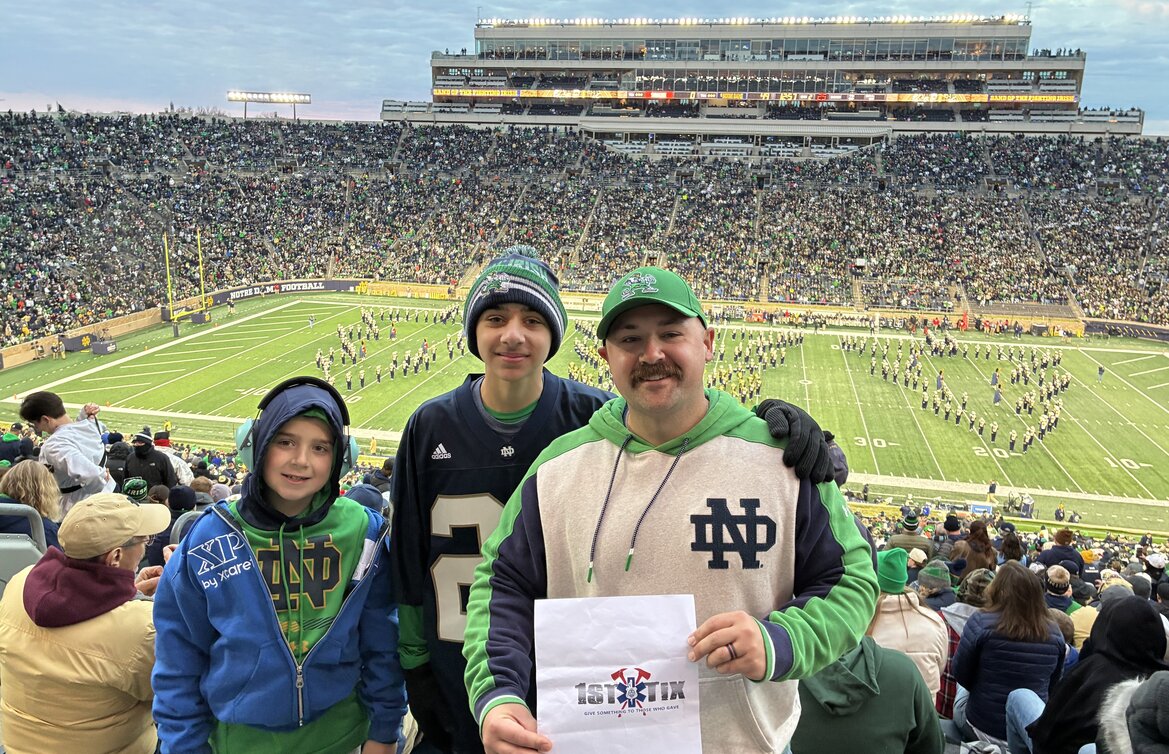 Event tickets for 1st responders and their families.