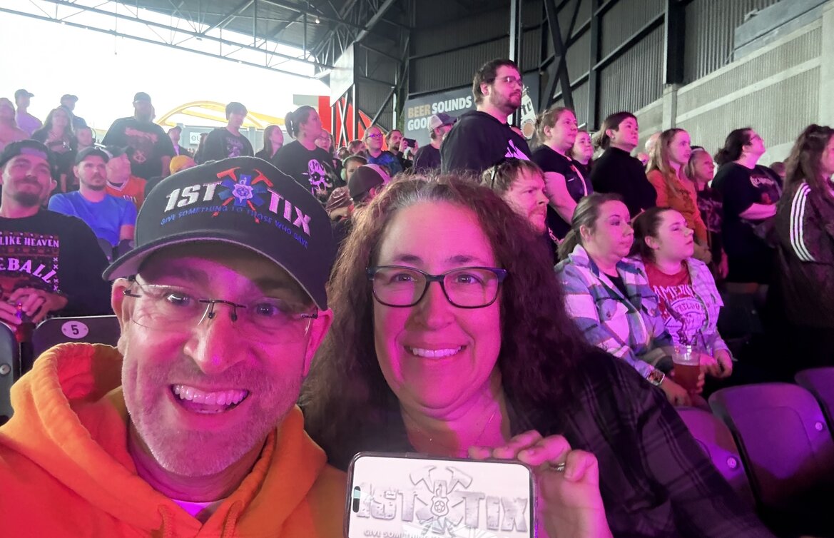 Event tickets for 1st responders and their families.