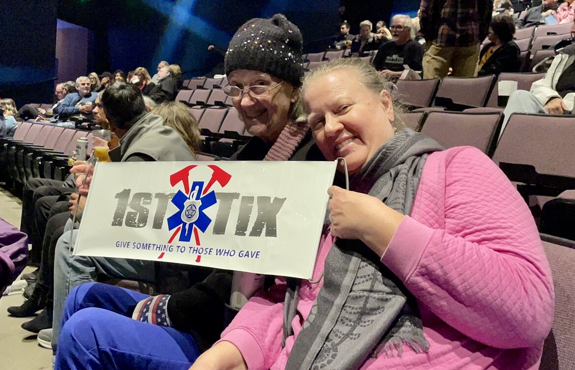 Event tickets for 1st responders and their families.