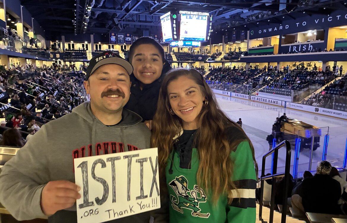 Event tickets for 1st responders and their families.