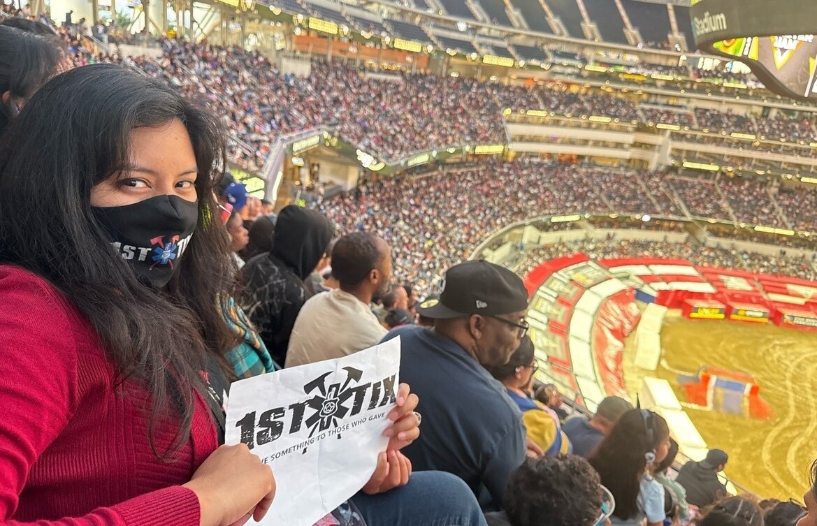 Event tickets for 1st responders and their families.