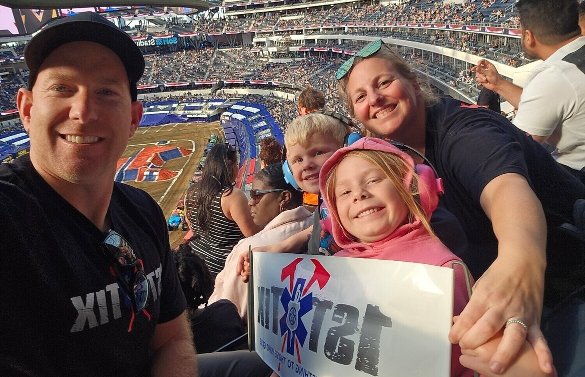 Event tickets for 1st responders and their families.