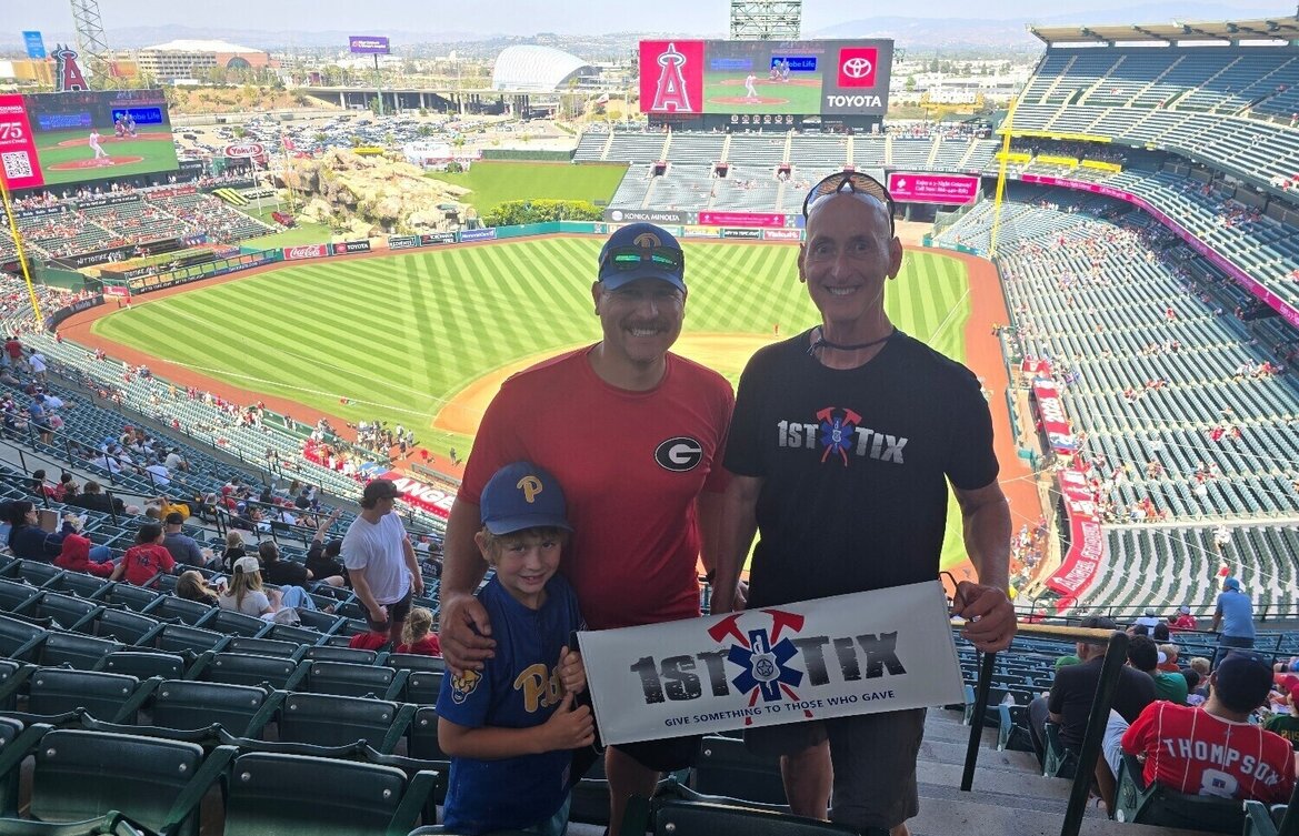 Event tickets for 1st responders and their families.