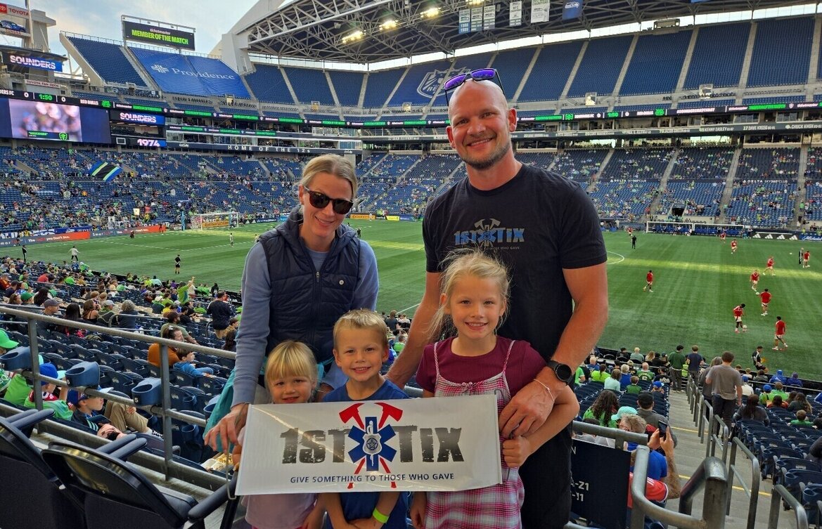Event tickets for 1st responders and their families.