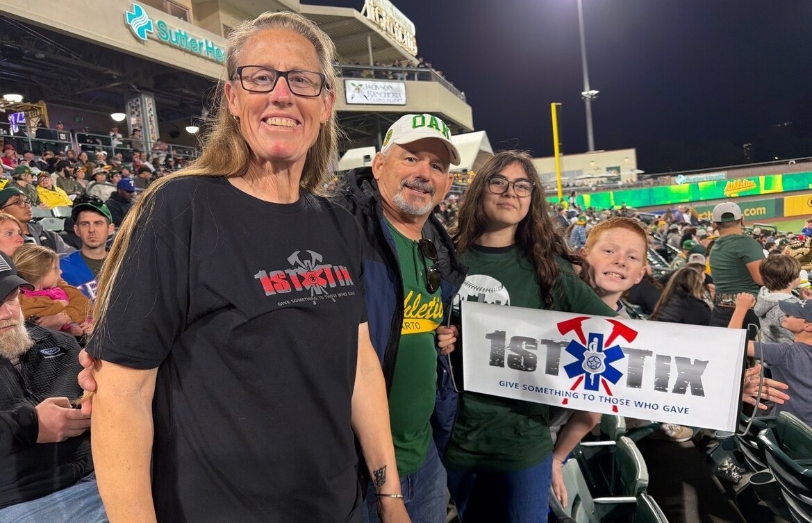 Event tickets for 1st responders and their families.