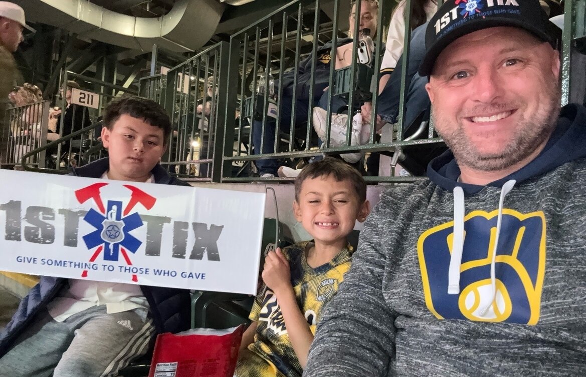 Event tickets for 1st responders and their families.