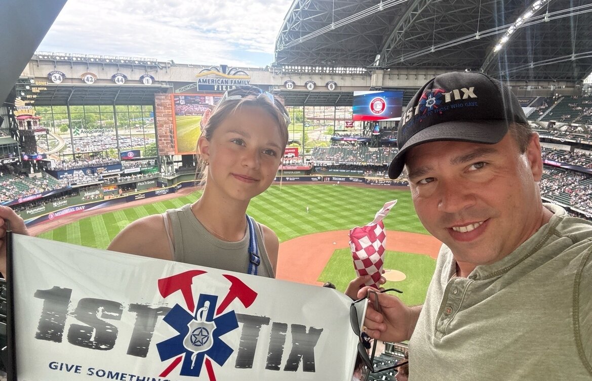 Event tickets for 1st responders and their families.