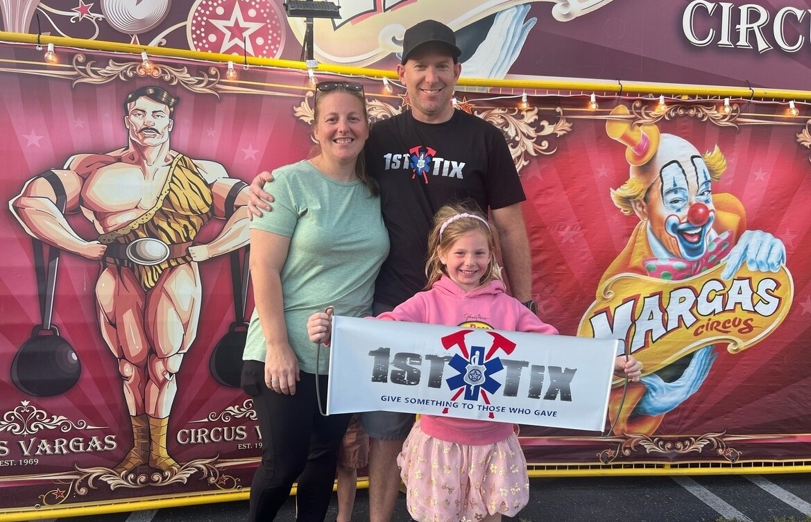 Event tickets for 1st responders and their families.