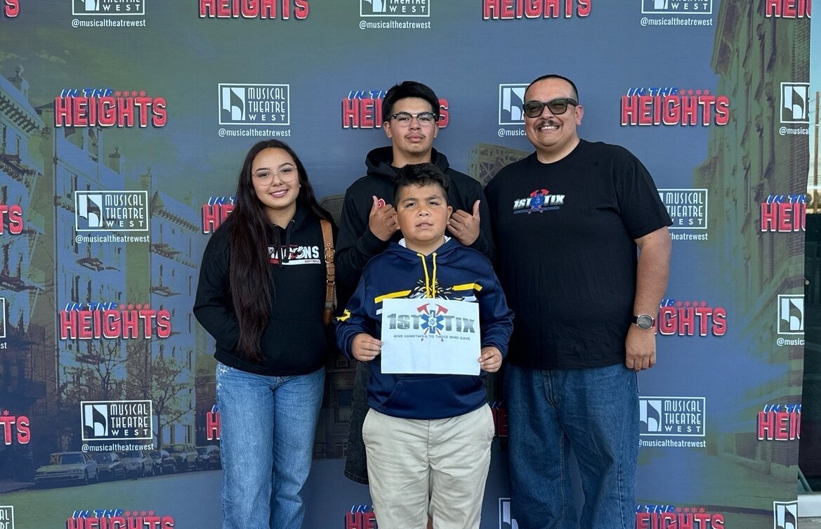 Event tickets for 1st responders and their families.