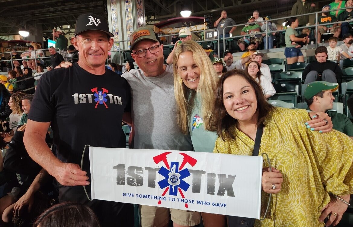 Event tickets for 1st responders and their families.
