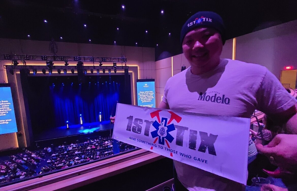 Event tickets for 1st responders and their families.