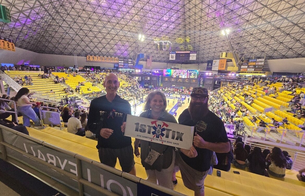 Event tickets for 1st responders and their families.