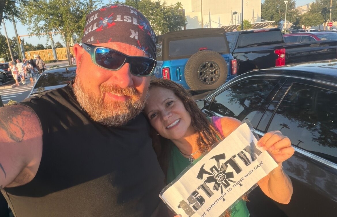 Event tickets for 1st responders and their families.