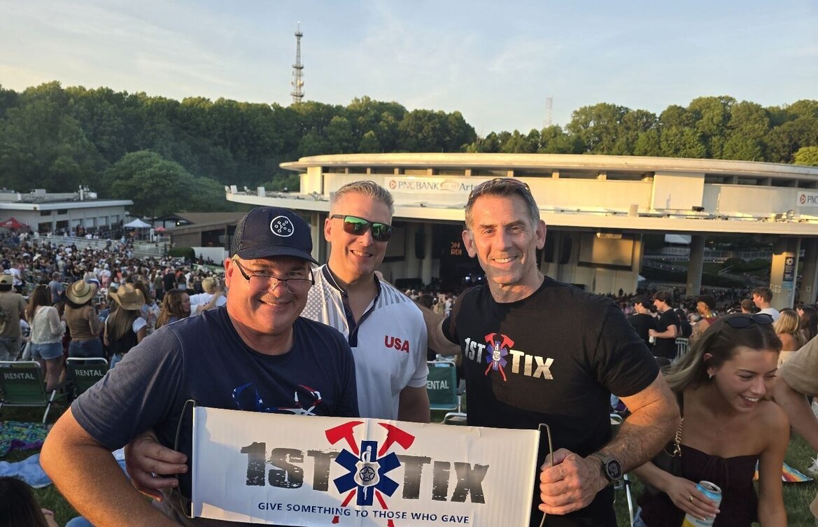 Event tickets for 1st responders and their families.