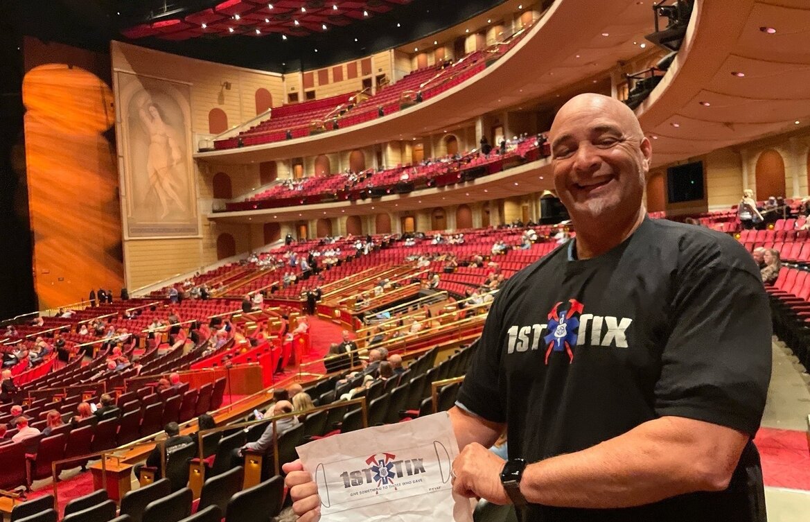 Event tickets for 1st responders and their families.