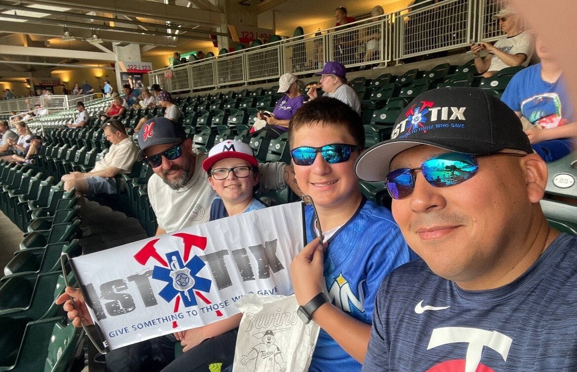 Event tickets for 1st responders and their families.