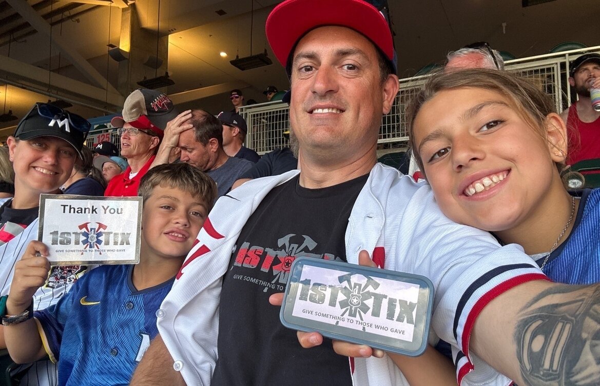 Event tickets for 1st responders and their families.