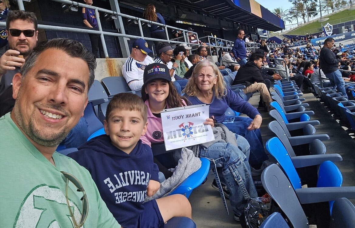 Event tickets for 1st responders and their families.