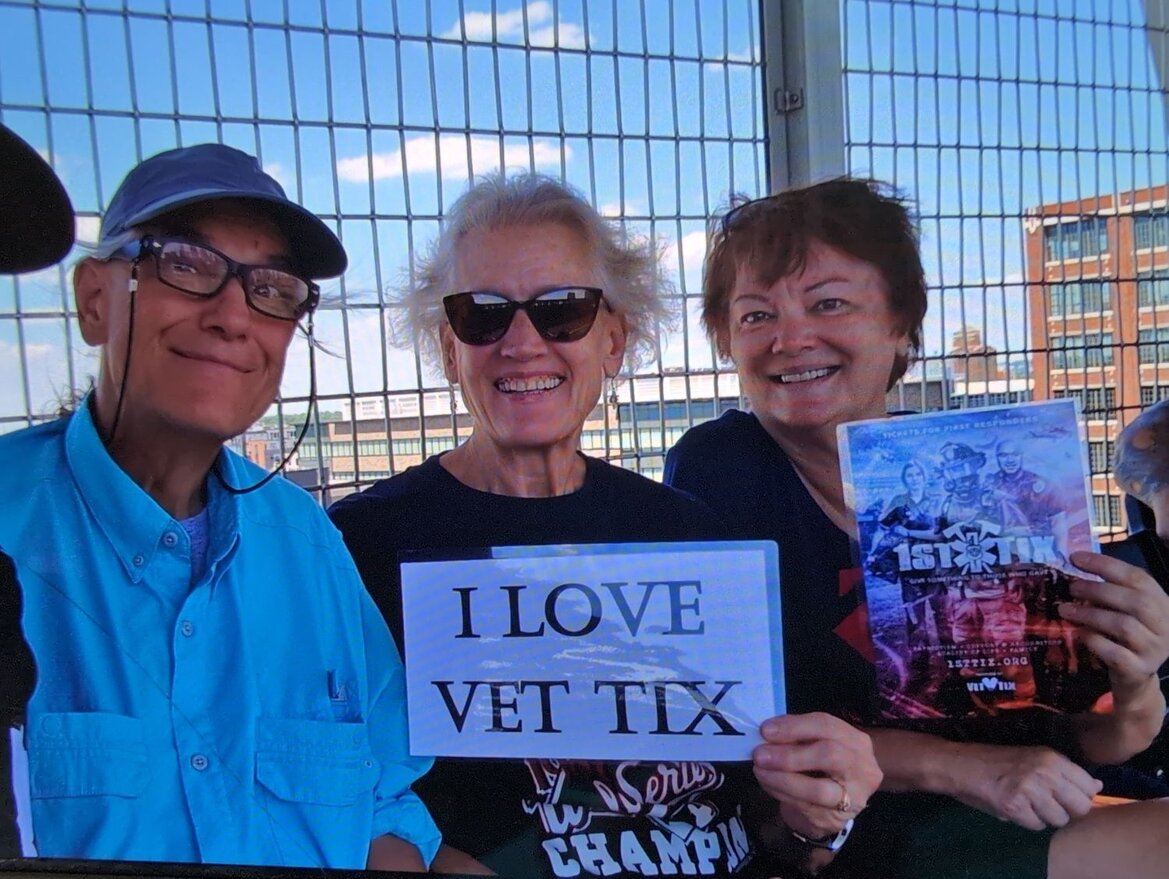 Event tickets for 1st responders and their families.