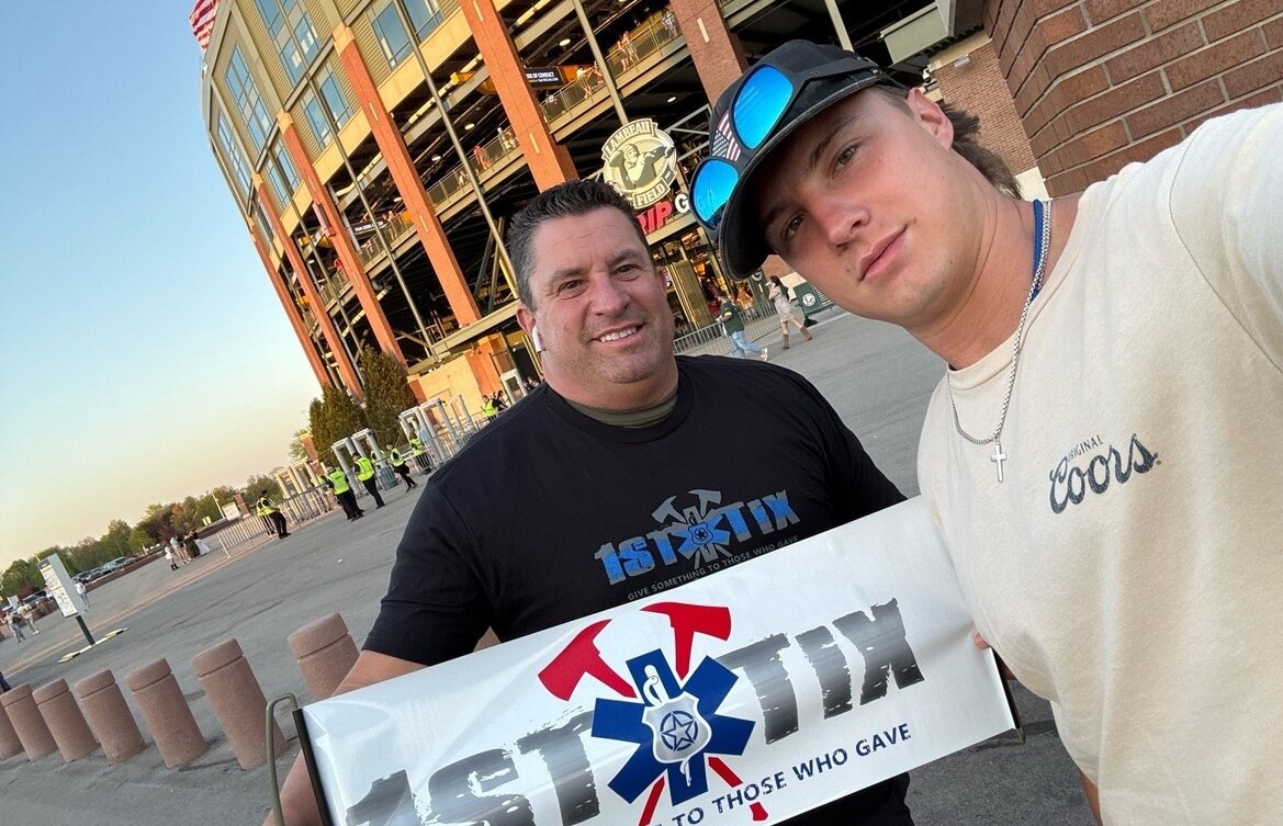 Event tickets for 1st responders and their families.