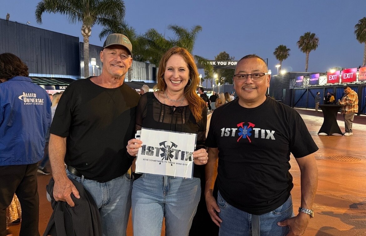 Event tickets for 1st responders and their families.