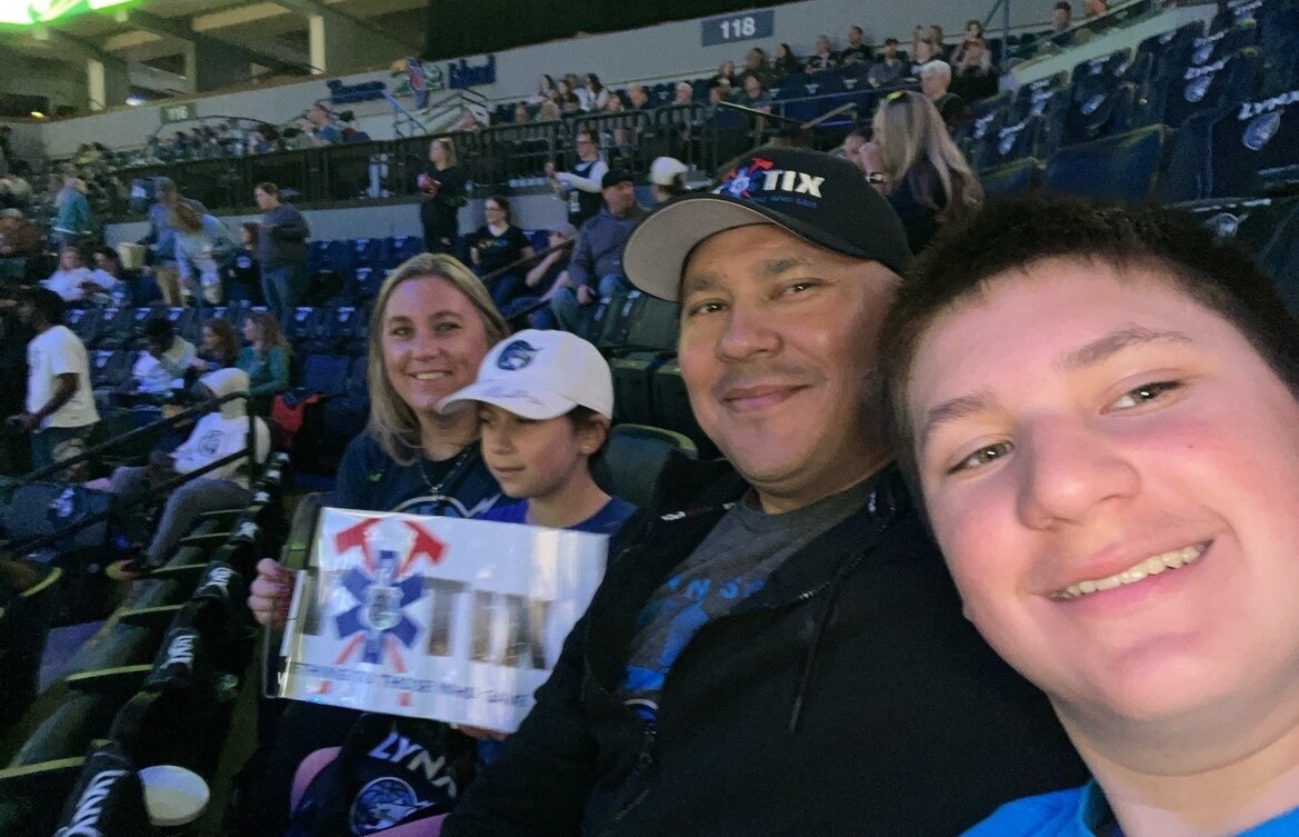 Event tickets for 1st responders and their families.