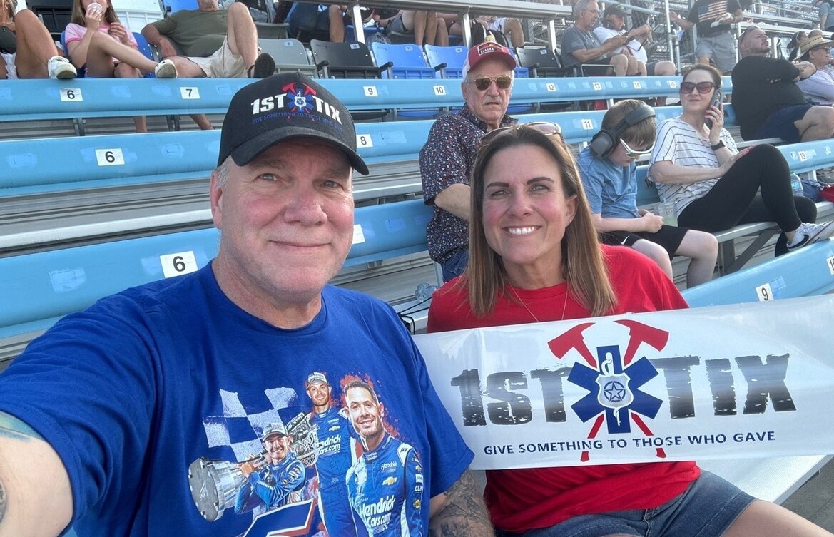 Event tickets for 1st responders and their families.
