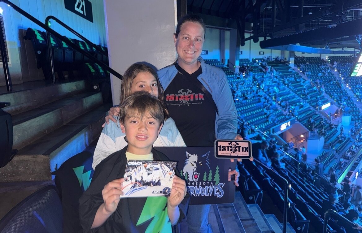 Event tickets for 1st responders and their families.