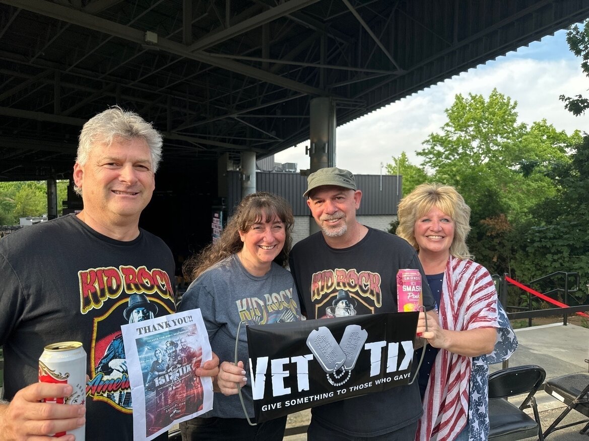 Event tickets for 1st responders and their families.