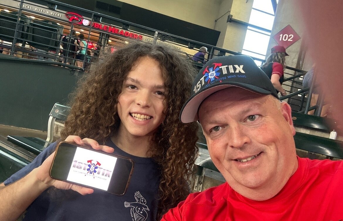 Event tickets for 1st responders and their families.