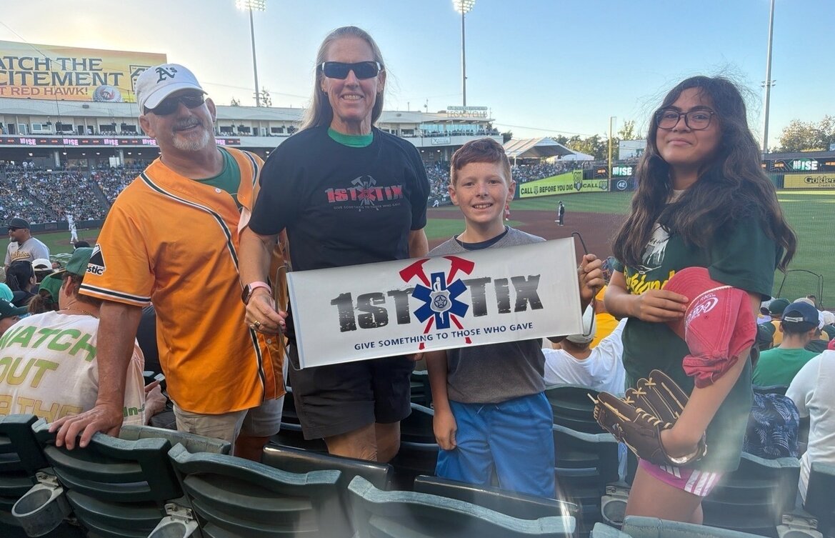Event tickets for 1st responders and their families.