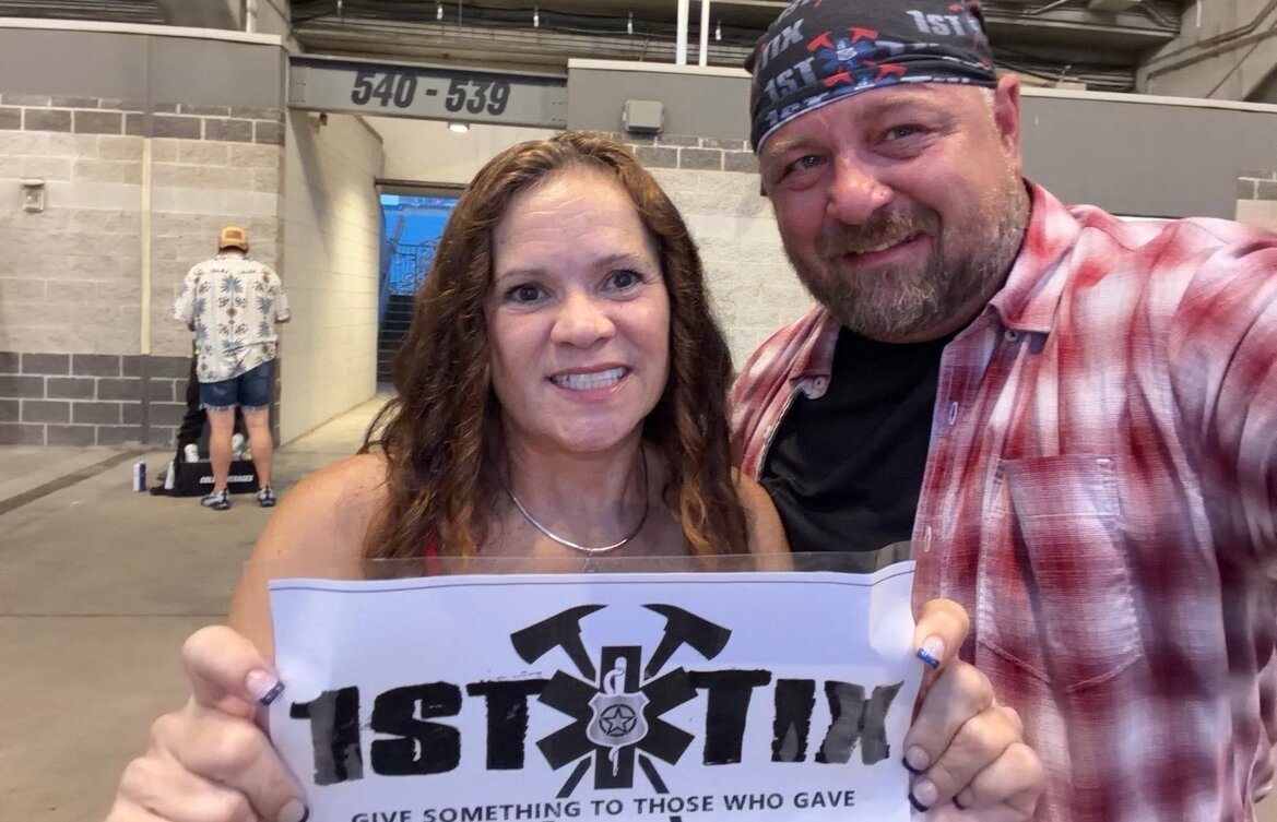 Event tickets for 1st responders and their families.