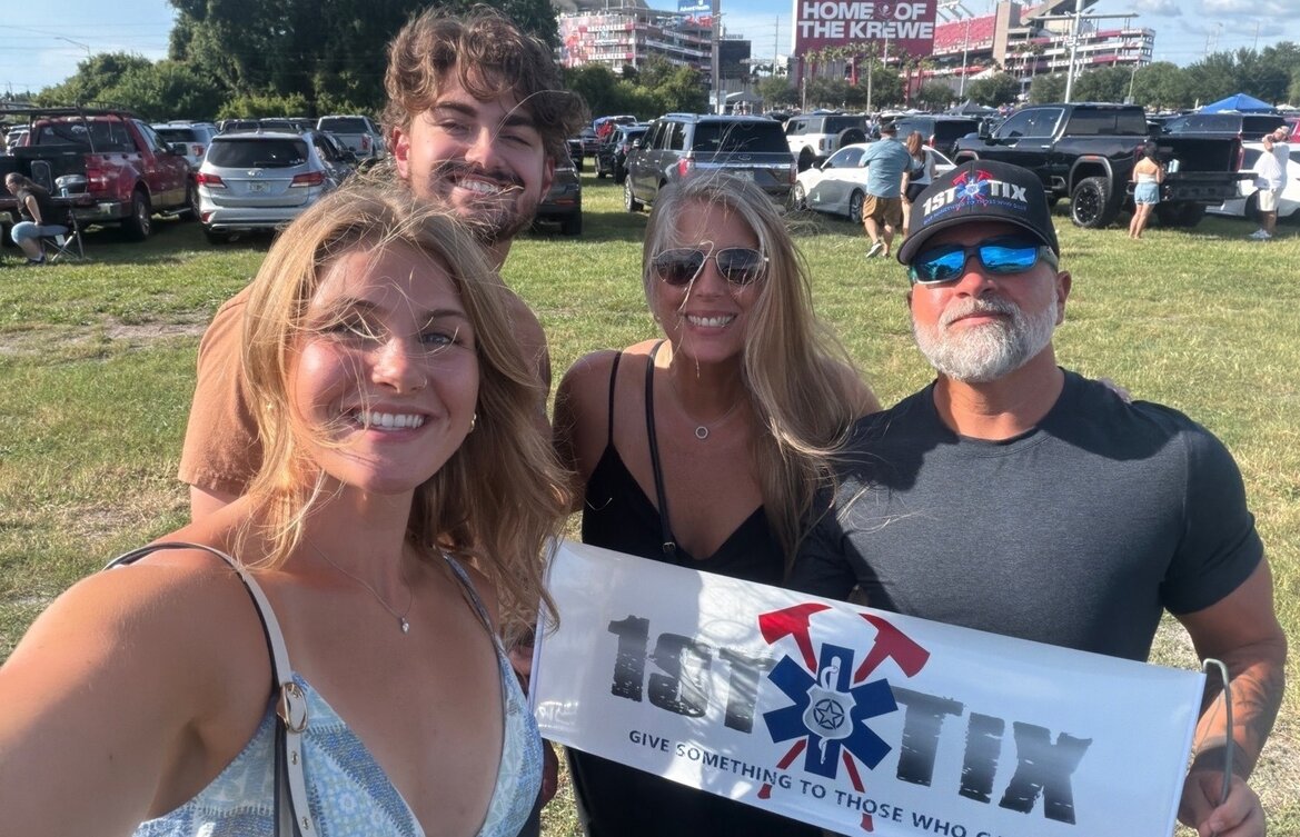 Event tickets for 1st responders and their families.