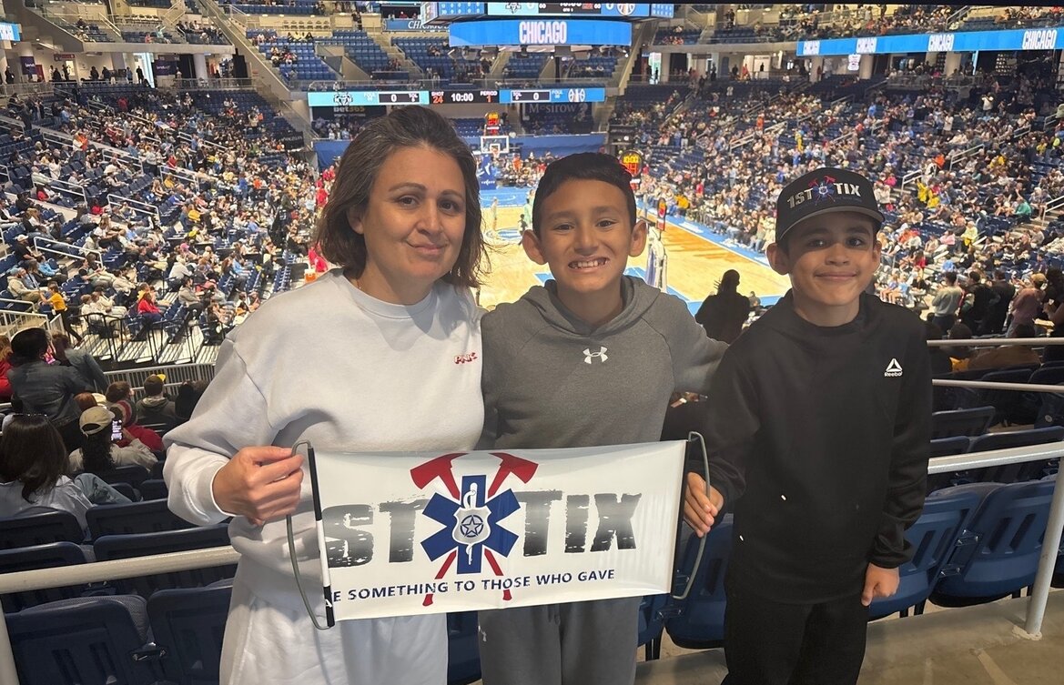 Event tickets for 1st responders and their families.