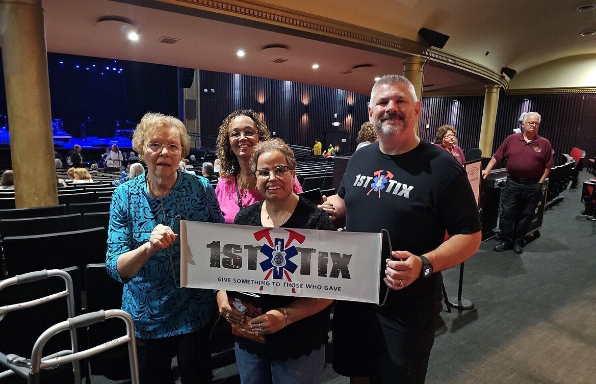Event tickets for 1st responders and their families.