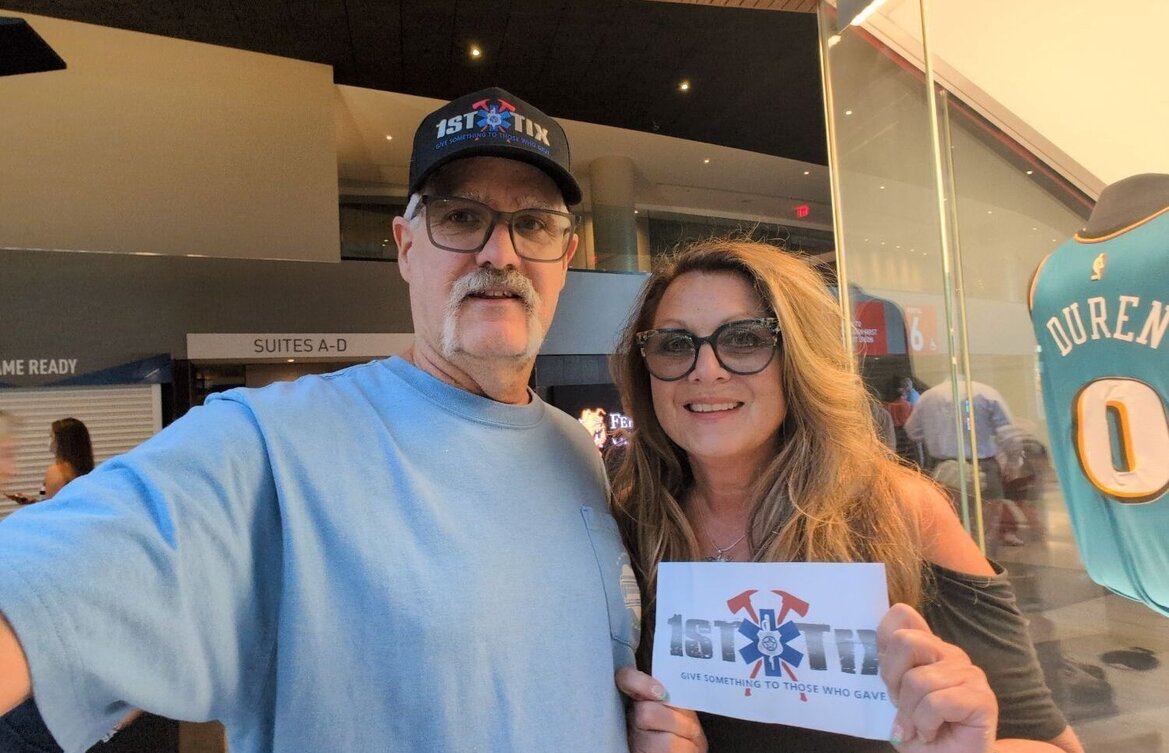 Event tickets for 1st responders and their families.