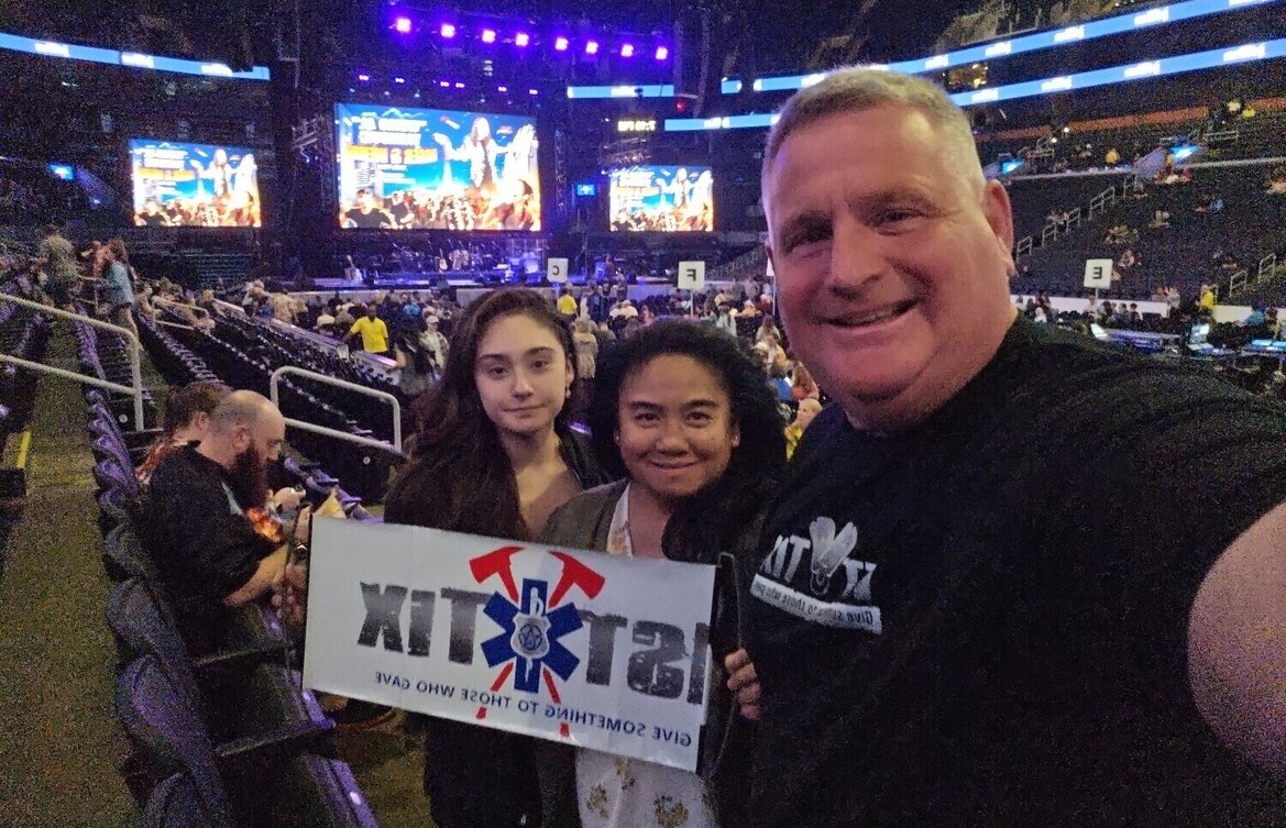 Event tickets for 1st responders and their families.