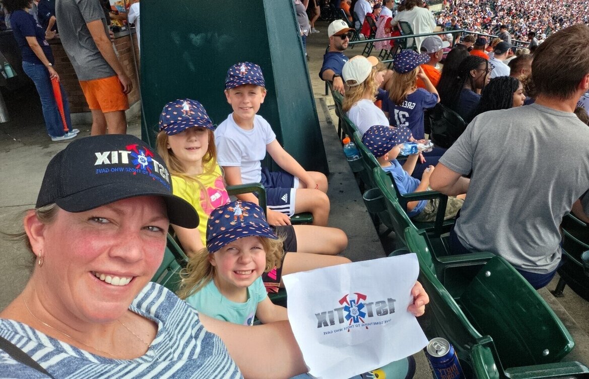 Event tickets for 1st responders and their families.