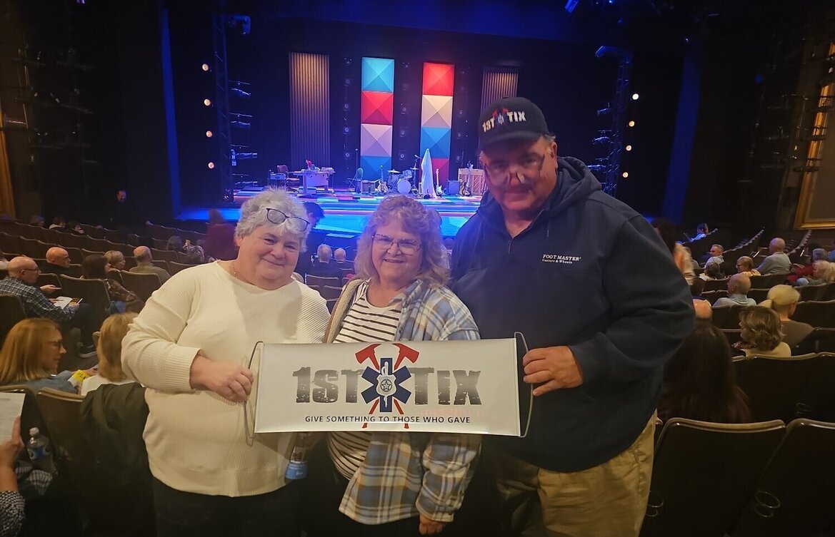 Event tickets for 1st responders and their families.