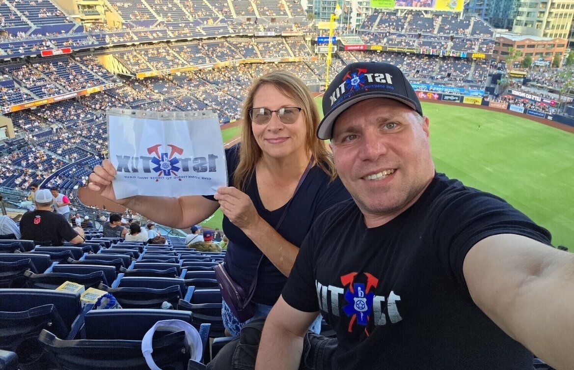 Event tickets for 1st responders and their families.