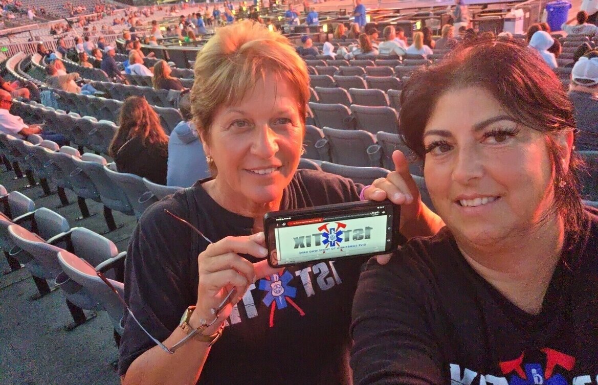 Event tickets for 1st responders and their families.