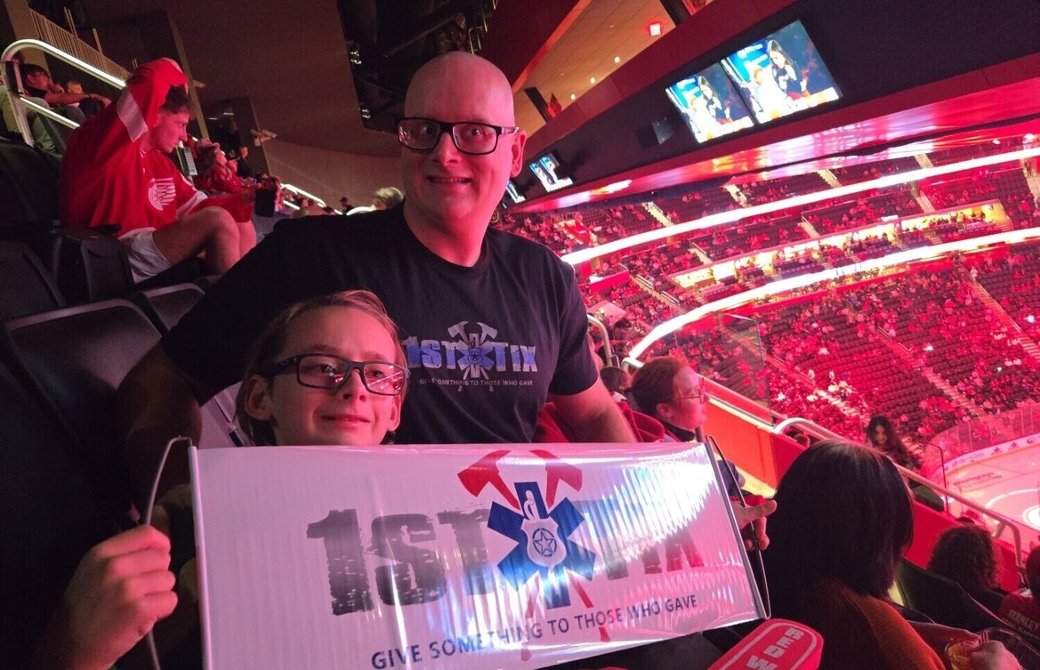 Event tickets for 1st responders and their families.