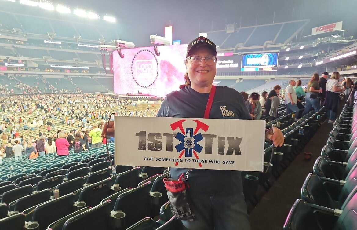 Event tickets for 1st responders and their families.