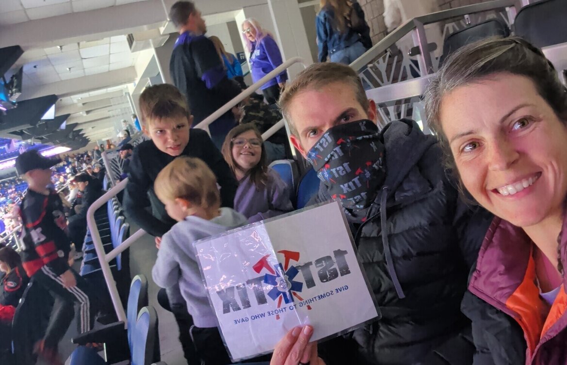 Event tickets for 1st responders and their families.