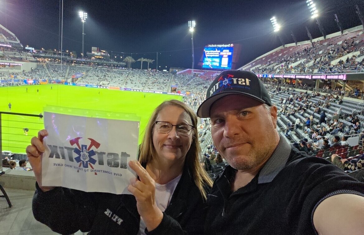 Event tickets for 1st responders and their families.